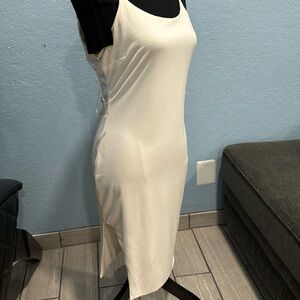 Off white strap dress